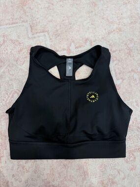 Adidas by Stella McCartney Black Racerback Sports Bra Size M